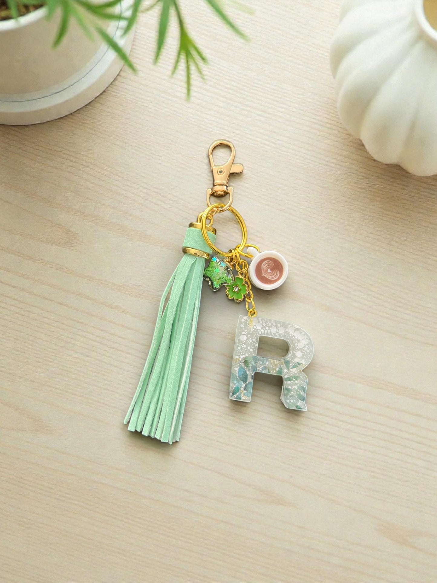 R Green Floral