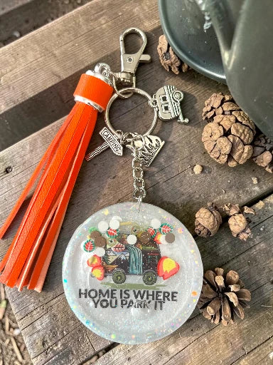 Home Is Where You Park It Resin Shaker