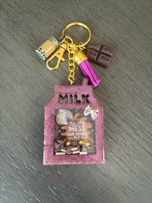 Milk Carton Bit Of A Mess Resin Shaker