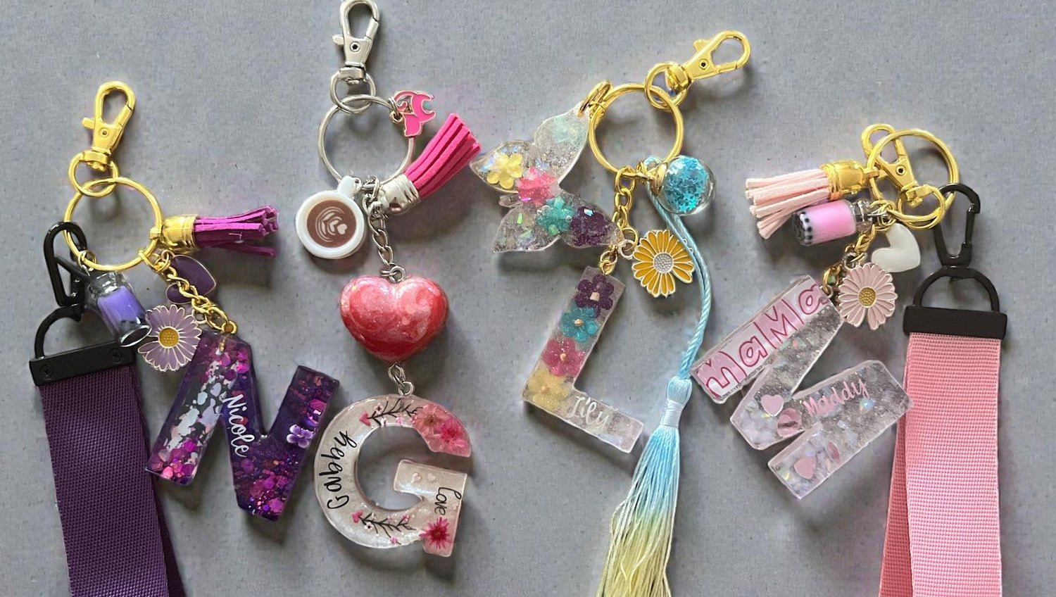 Personalized Name Charms