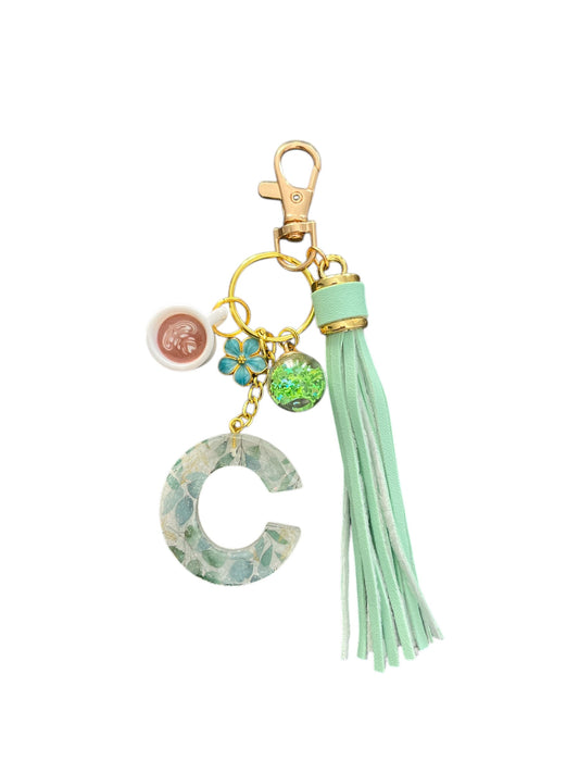 C Green Floral