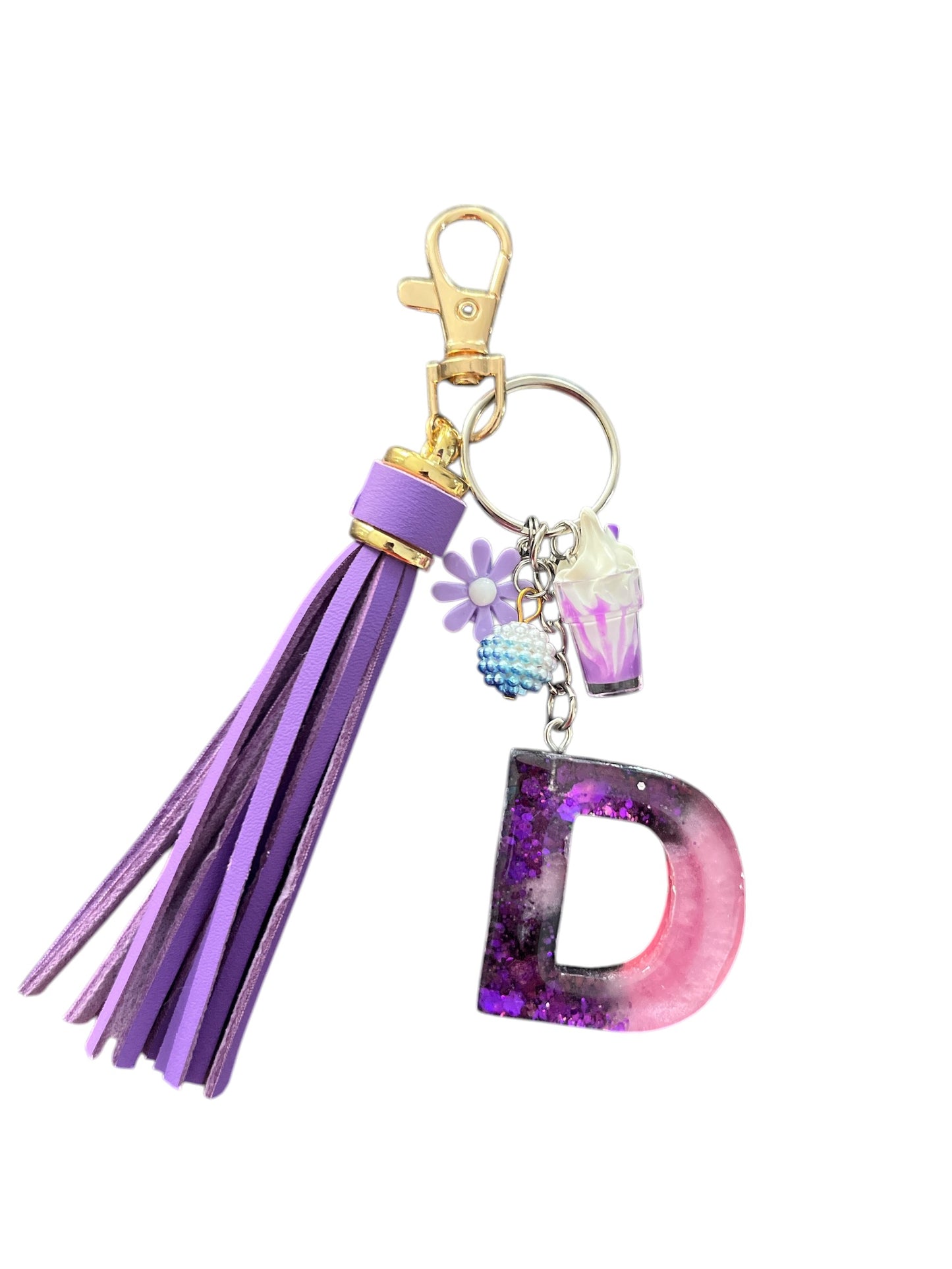 D Purple and Pink Split