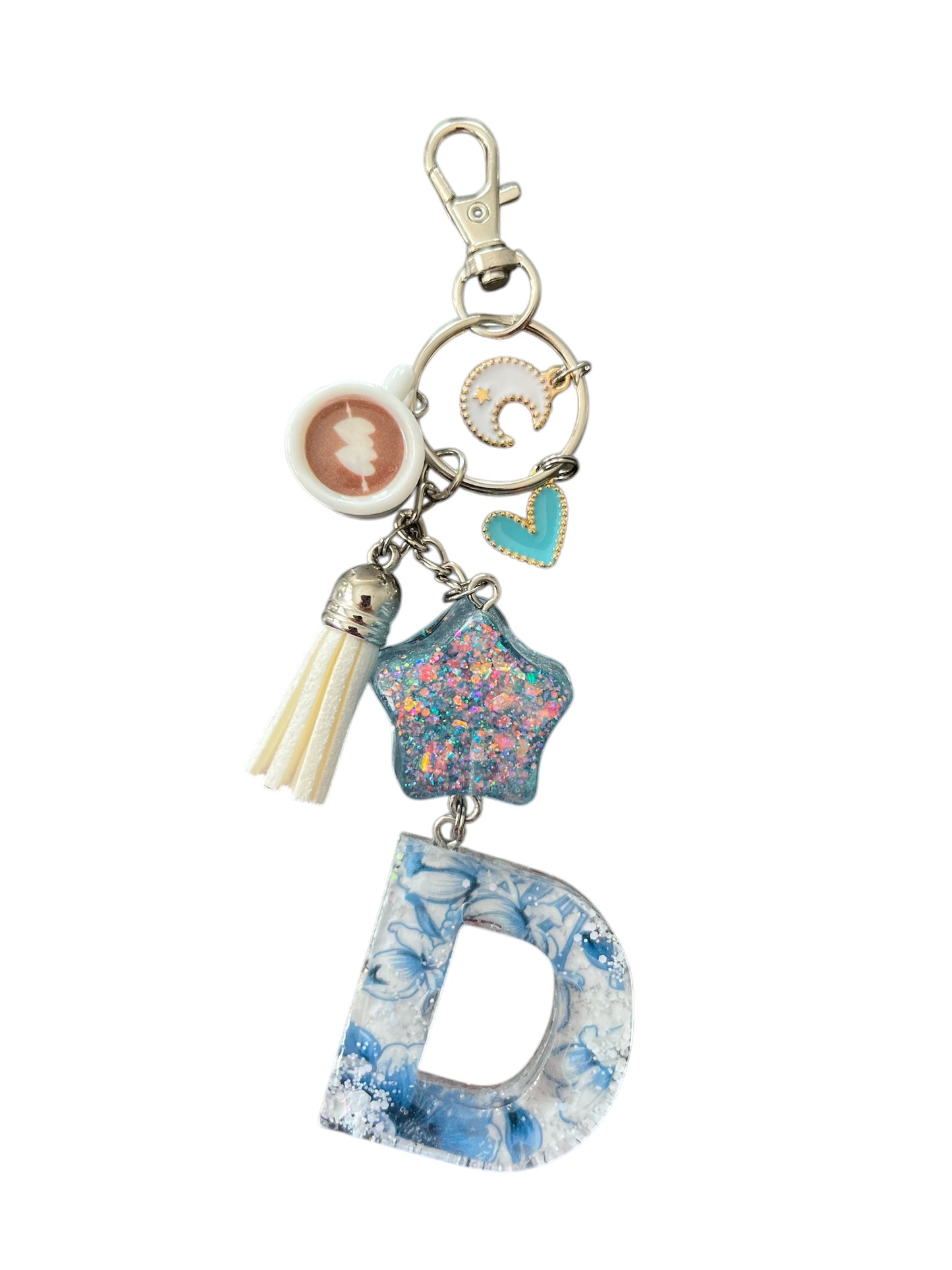 D Blue Floral