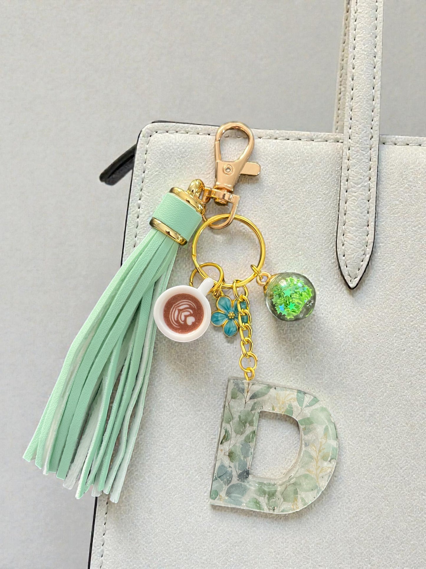 D Green Floral