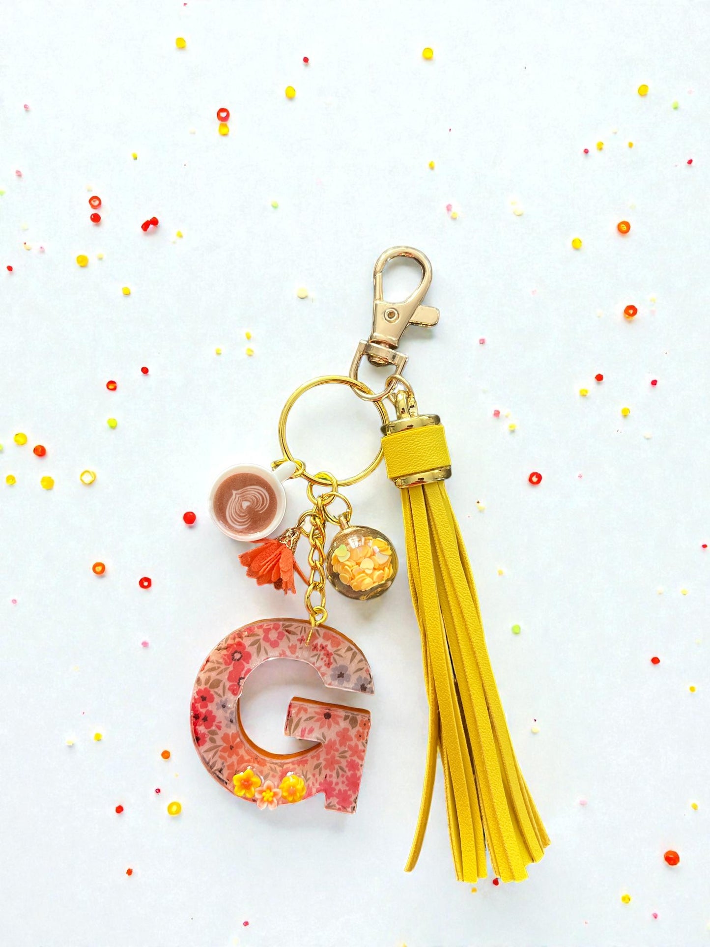 G Orange/Yellow Floral