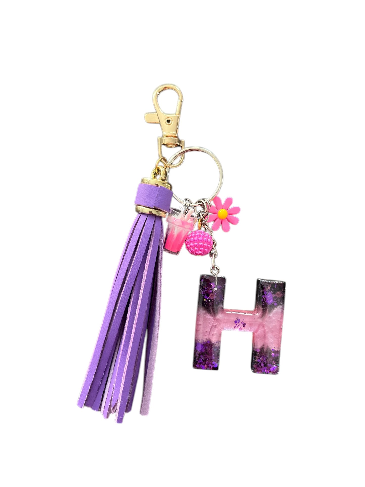 H Purple and Pink Split