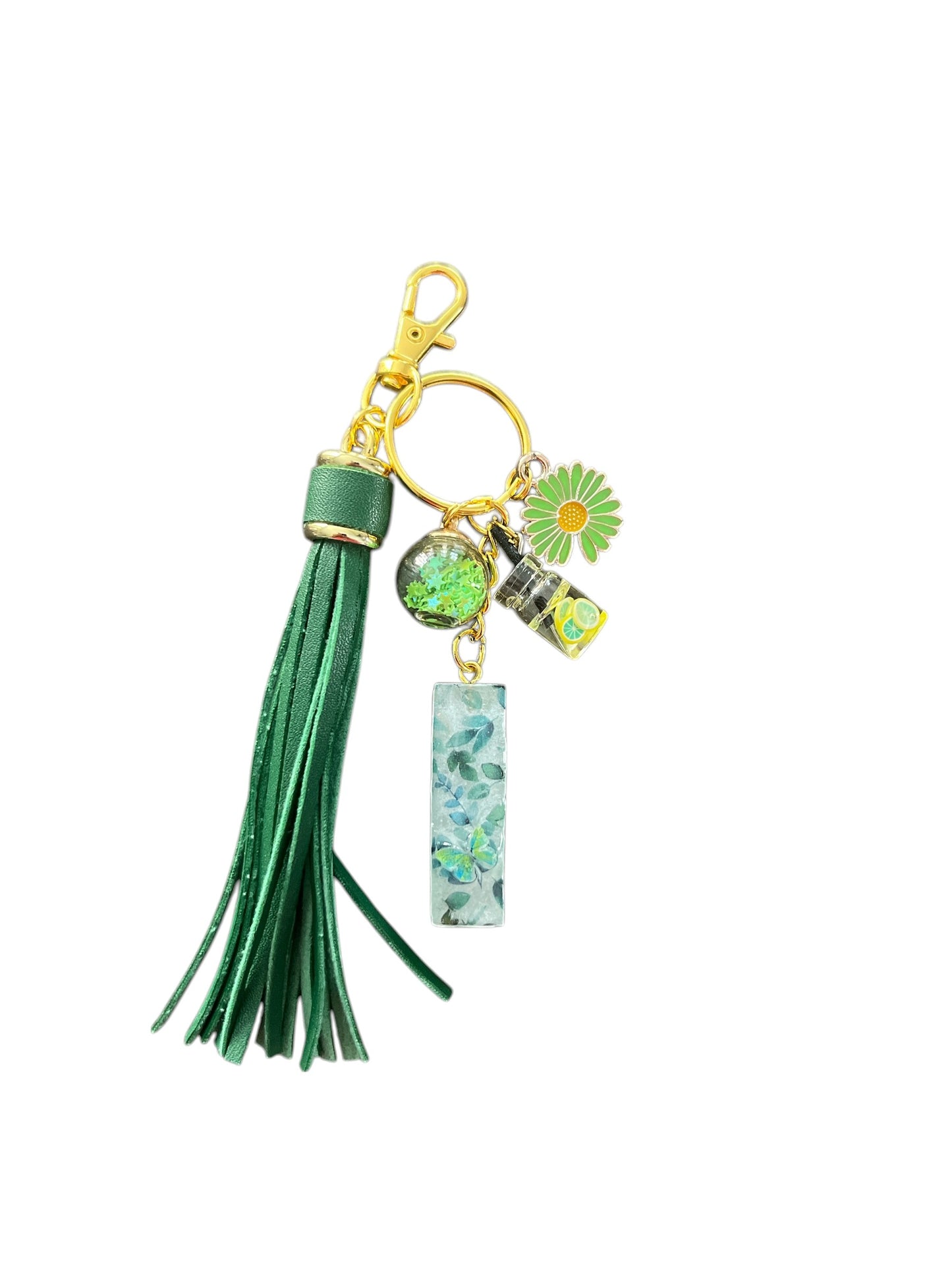 I Green Floral