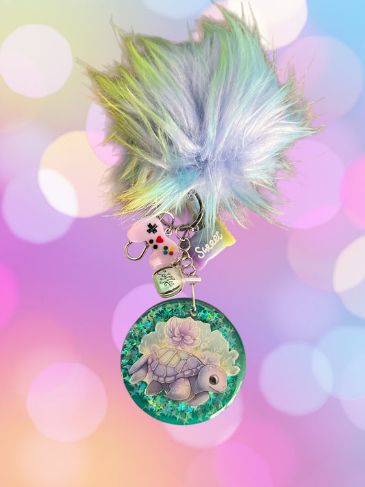 Cartoon Turtle Star Agua