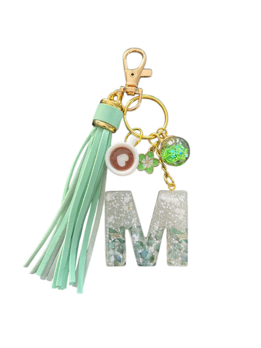 M Green Floral