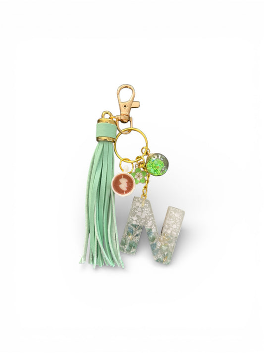 N Green Floral