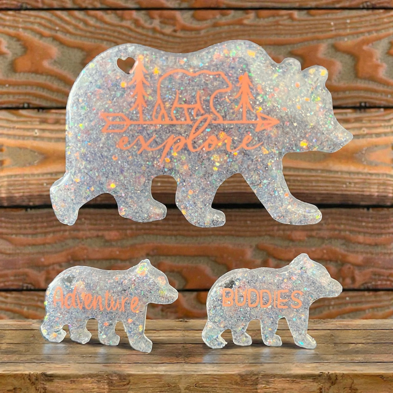 Galaxy Stone Bear Adventure Magnets