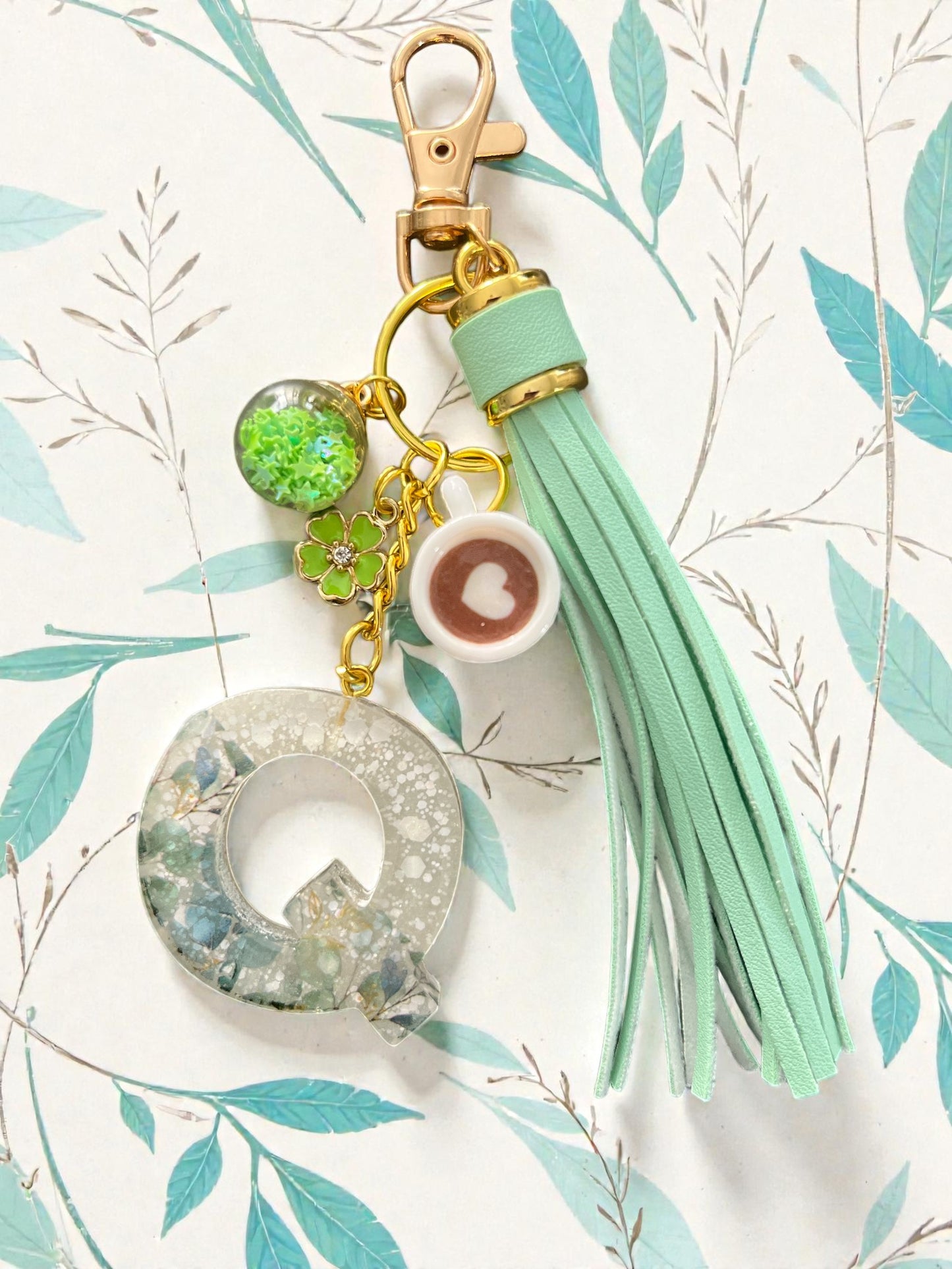 Q Green Floral