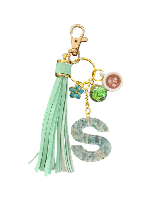 S Green Floral