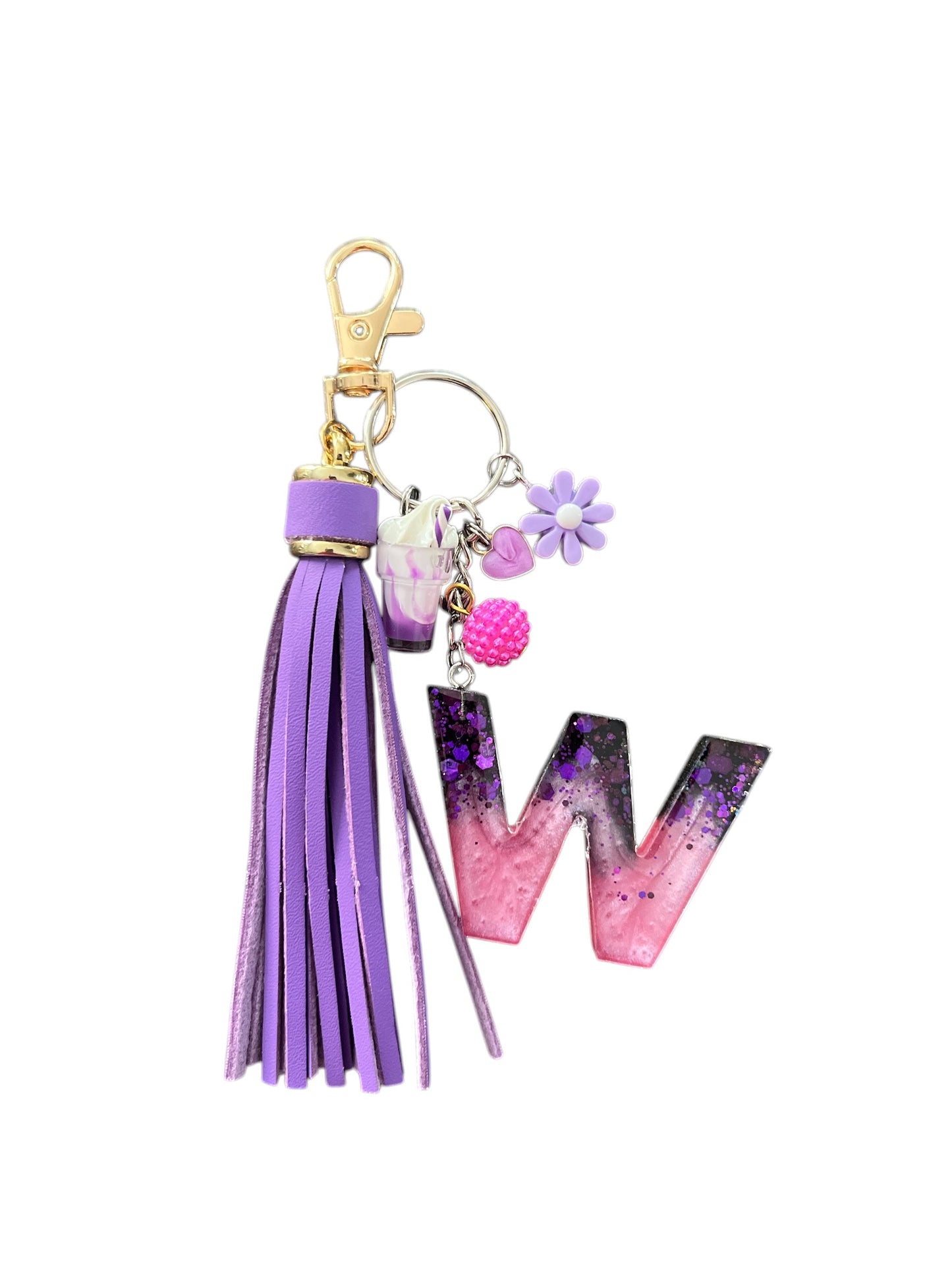 W Purple and Pink Split
