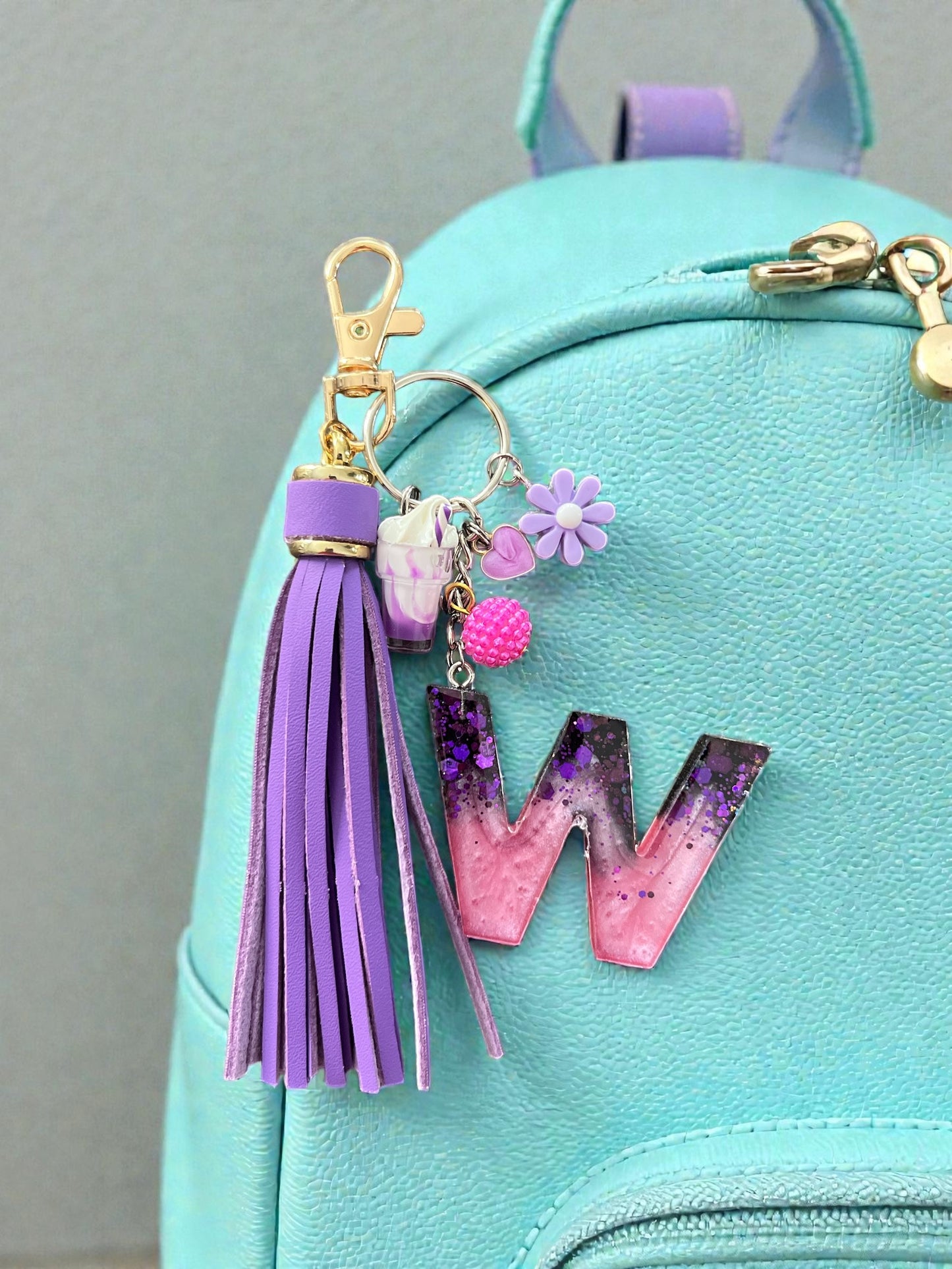 W Purple and Pink Split