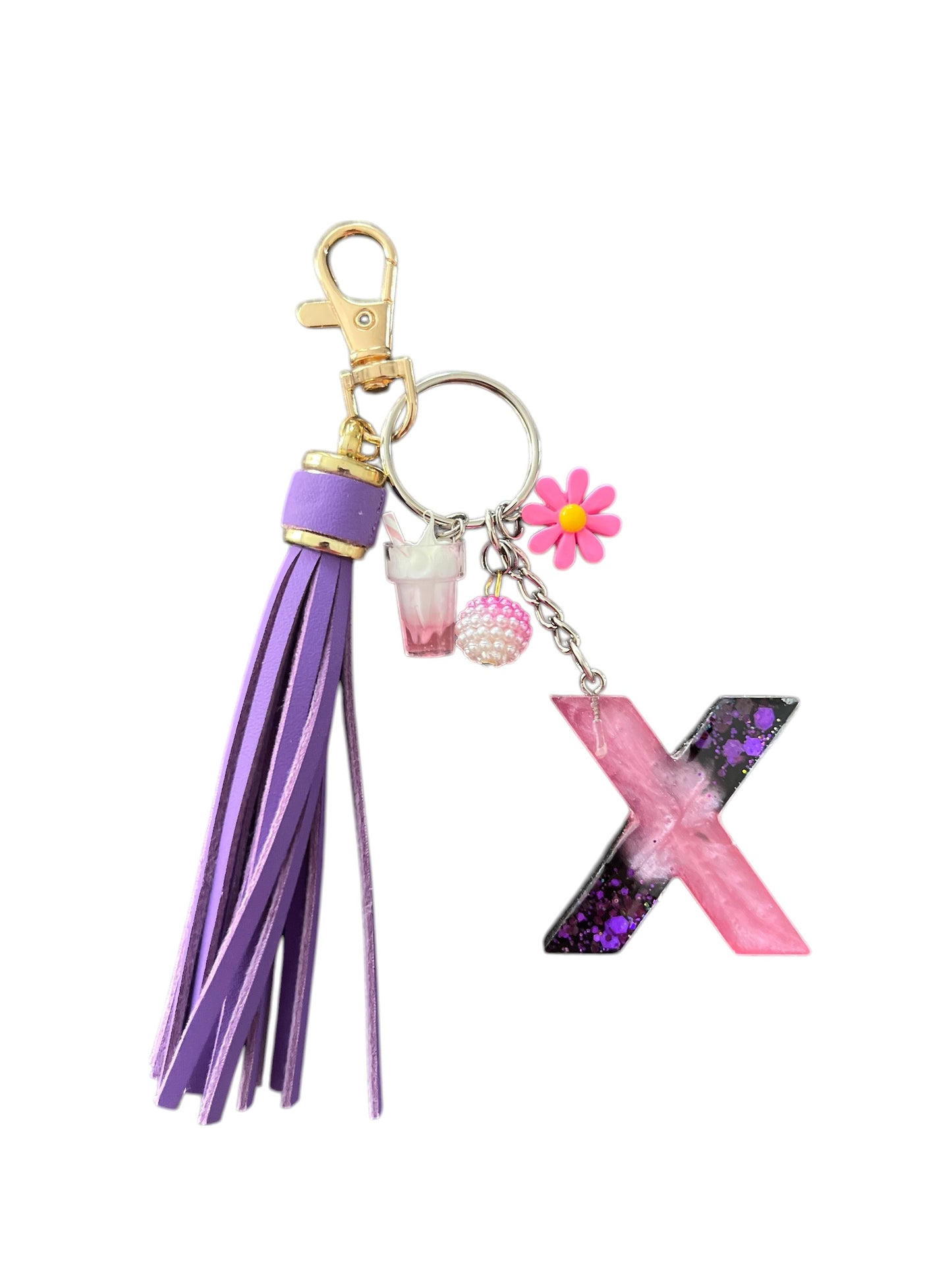 X Purple and Pink Split