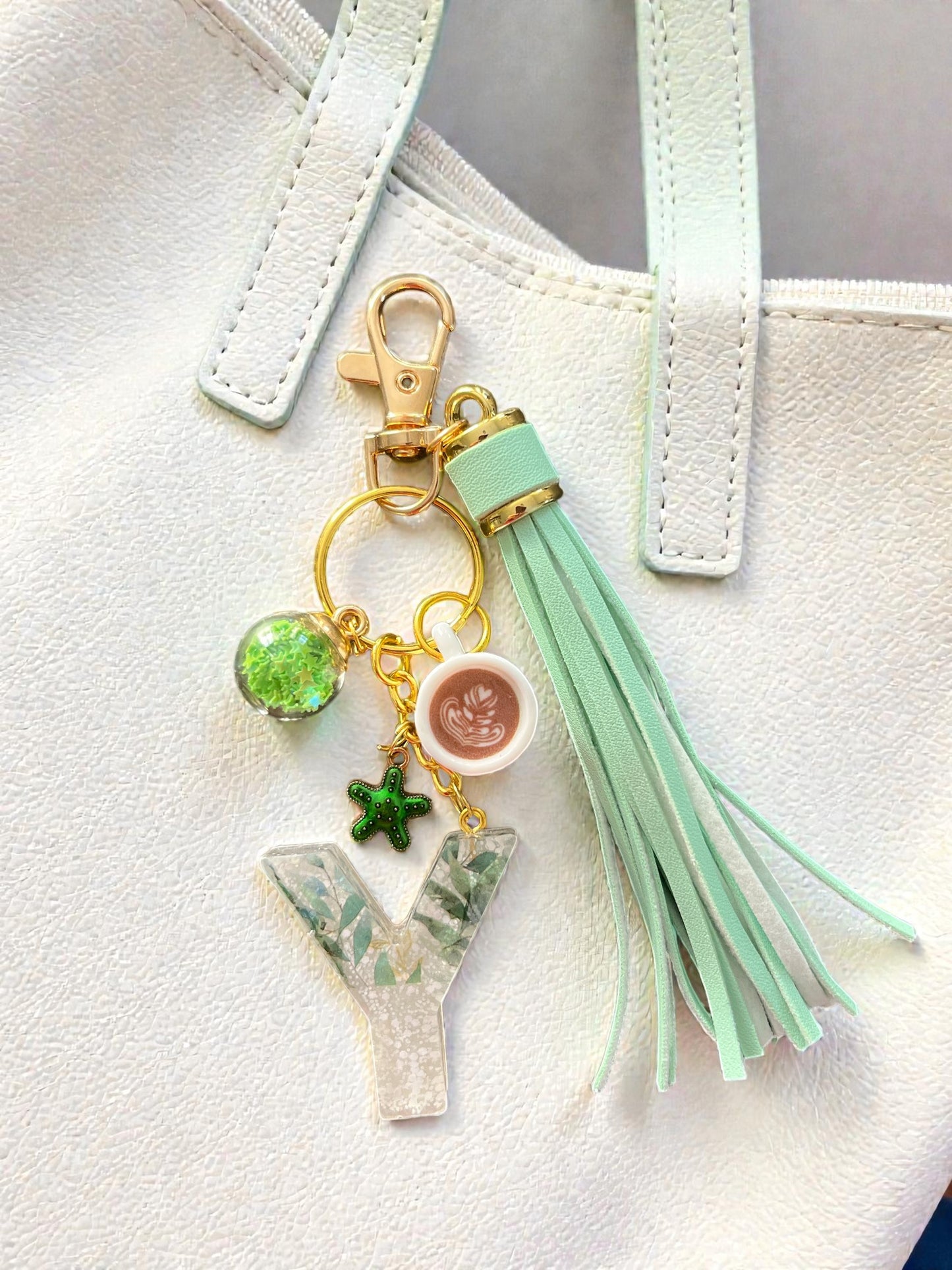 Y Green Floral