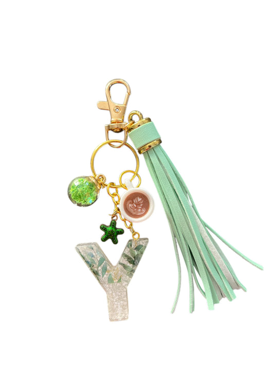 Y Green Floral