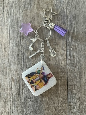 Handmade K-Pop Resin Bag Charms – Cute Idol-Inspired Accessories - 23