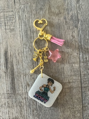 Handmade K-Pop Resin Bag Charms – Cute Idol-Inspired Accessories - 11