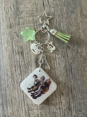 Handmade K-Pop Resin Bag Charms – Cute Idol-Inspired Accessories - 22