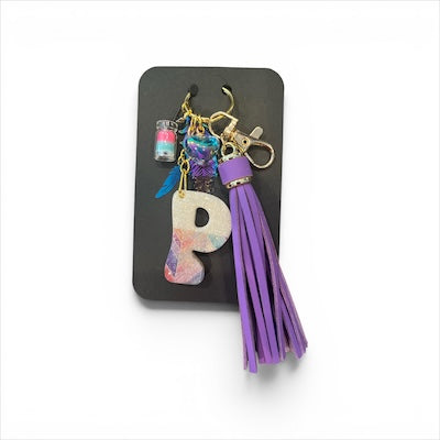 P Feather Pastel