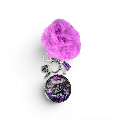 Cute Goth Cauldron Resin Shaker
