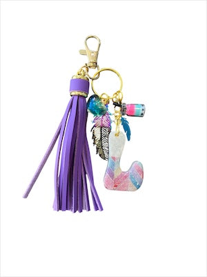 L Feather Pastel