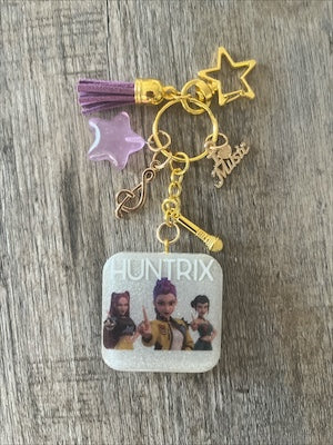 Handmade K-Pop Resin Bag Charms – Cute Idol-Inspired Accessories - 4