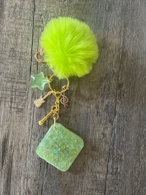 Handmade Glow in the Dark-K-Pop Resin Bag Charms - 24