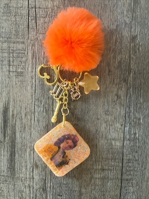 Handmade Glow in the Dark-K-Pop Resin Bag Charms - 25