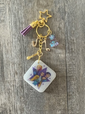 Handmade K-Pop Resin Bag Charms – Cute Idol-Inspired Accessories - 10