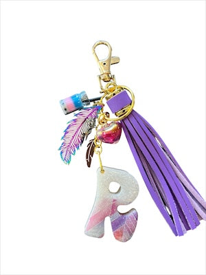 R Feather Pastel
