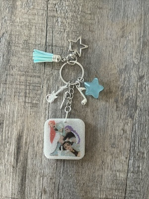 Handmade K-Pop Resin Bag Charms – Cute Idol-Inspired Accessories - 21