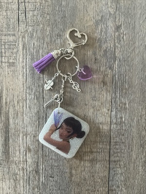 Handmade K-Pop Resin Bag Charms – Cute Idol-Inspired Accessories - 15