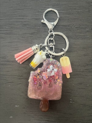 Pink Popsicle Resin Shaker
