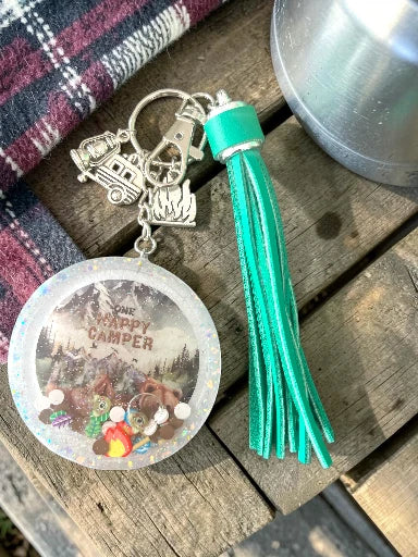 Happy Camper Resin Shaker