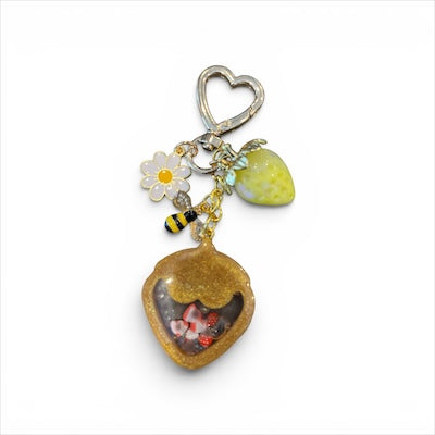 Strawberry Resin Shaker (Yellow)