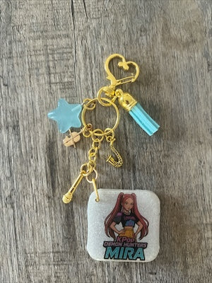 Handmade K-Pop Resin Bag Charms – Cute Idol-Inspired Accessories - 8