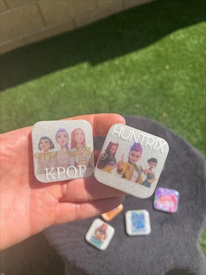 Handmade K-Pop Resin Bag Charms – Cute Idol-Inspired Accessories - 4