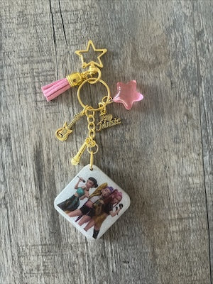 Handmade K-Pop Resin Bag Charms – Cute Idol-Inspired Accessories - 12