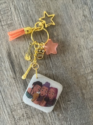 Handmade K-Pop Resin Bag Charms – Cute Idol-Inspired Accessories - 7