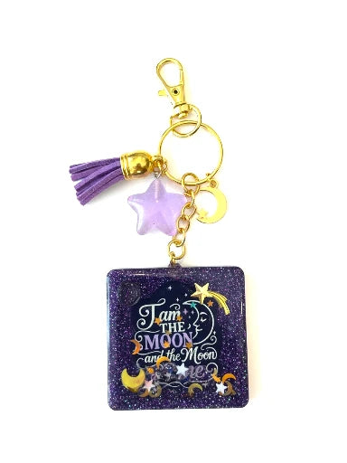 Spellbound I am The Moon Resin Shaker